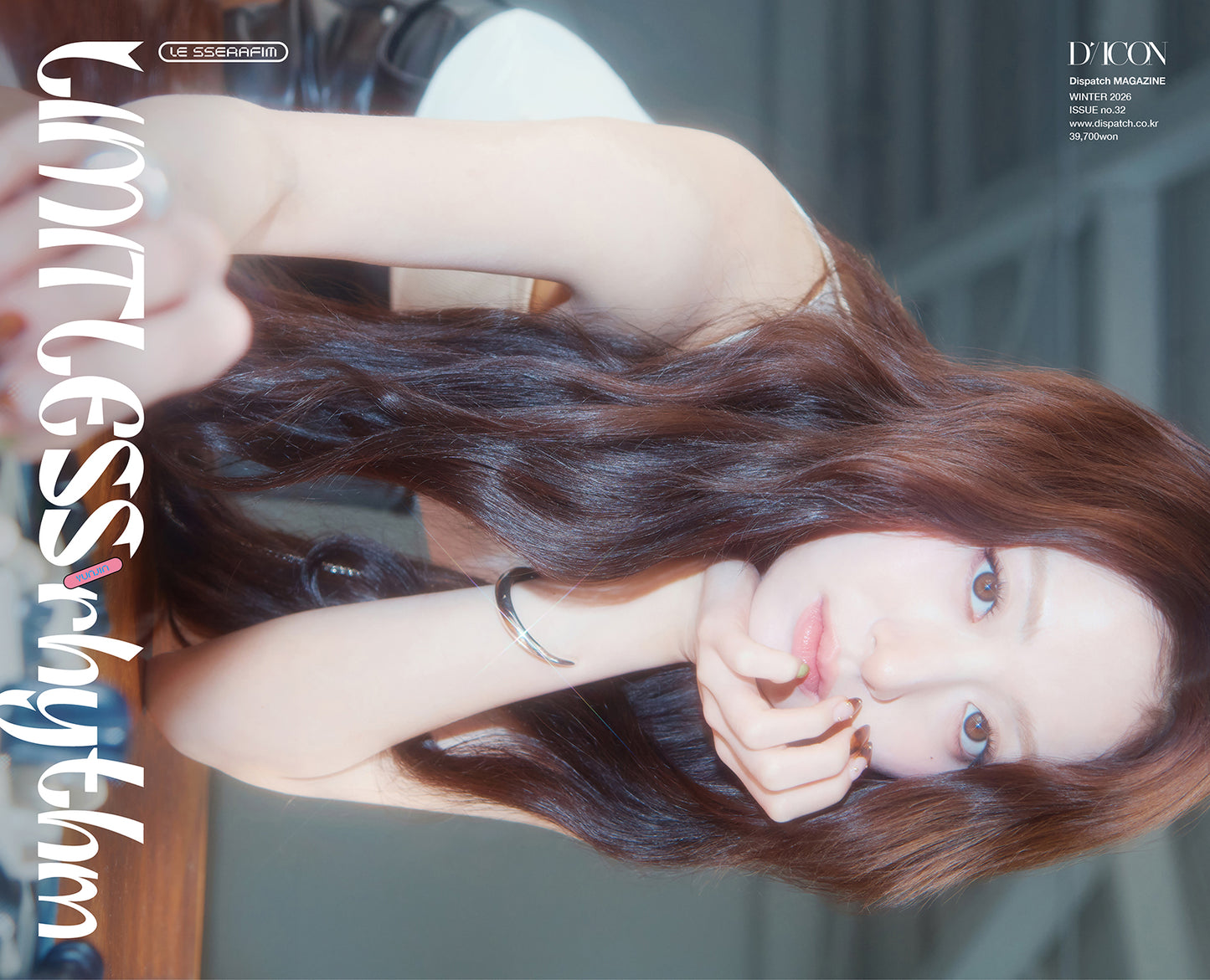 DICON VOLUME N°32 LE SSERAFIM:A-TYPE LIMITLESS RHYTHM HUH YUNJIN ver.