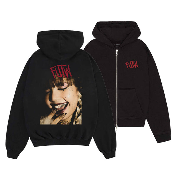 【LISA】FUTW ALTEREGO PHOTO ZIP UP