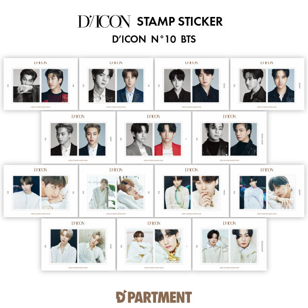 【Nº10 BTS】DICON STAMP STICKER