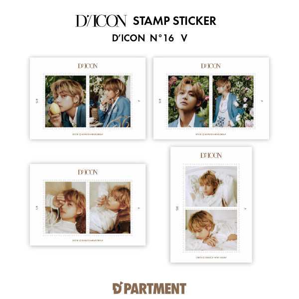 【Nº16  BTS V】DICON STAMP STICKER