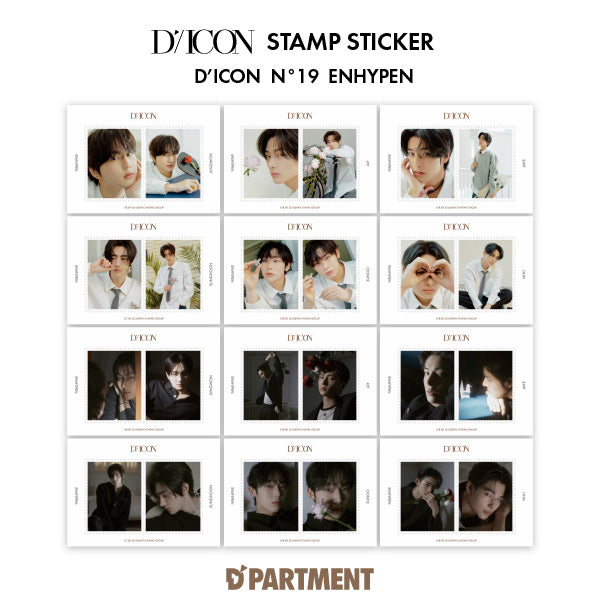 【Nº19 ENHYPEN】DICON STAMP STICKER