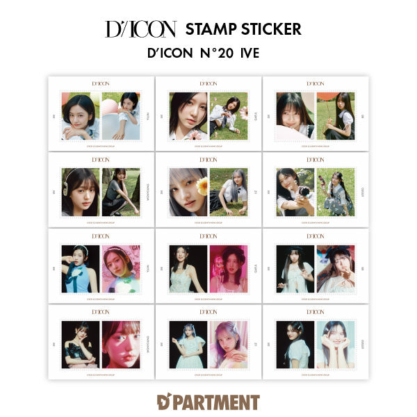 【Nº20 IVE】DICON STAMP STICKER