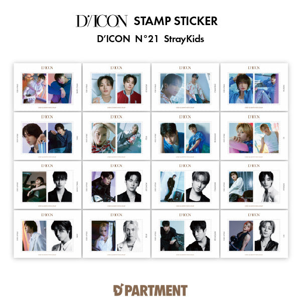 【Nº21 Stray Kids】DICON STAMP STICKER