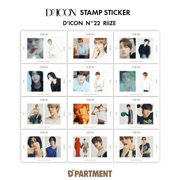 【Nº22 RIIZE】DICON STAMP STICKER