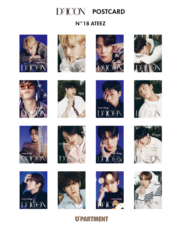 【Nº18 ATEEZ】DICON POSTCARD