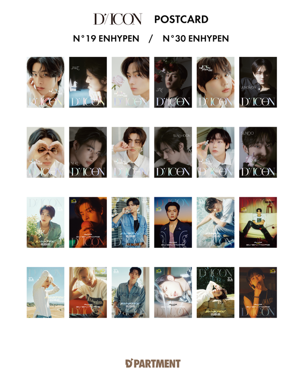 【Nº19 ENHYPEN】DICON POSTCARD