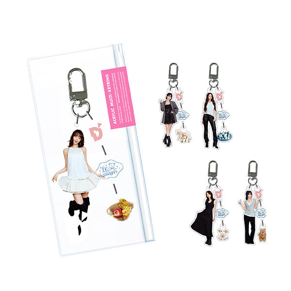 【LE SSERAFIM】ACRYLIC MULTI-KEYRING