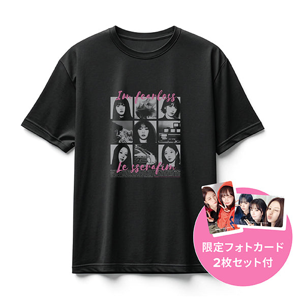 【LE SSERAFIM】T-SHIRTS w/PHOTOCARD